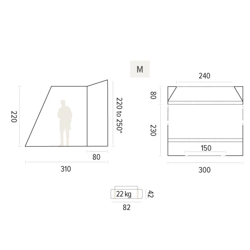 Auvent De Camping-car Gonflable BALI 6 Auvent De Camping-car Gonflable BALI – Image 6