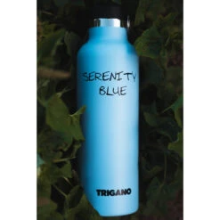 Gourde Inox 750ml BLEU -Trigano Camping Soldes Magasin gourde inox 750ml bleu 2