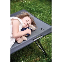 Lit De Camp Gris/noir 5 Lit De Camp Gris/noir -Trigano Camping Soldes Magasin lit camp gris noir 2