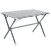 Table Camping à Clayettes Aluminium 115 Cm
