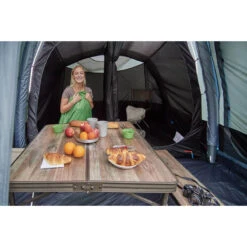 Table Camping Bois Flotté + 2 Bancs -Trigano Camping Soldes Magasin table bois flotte 2 bancs 2